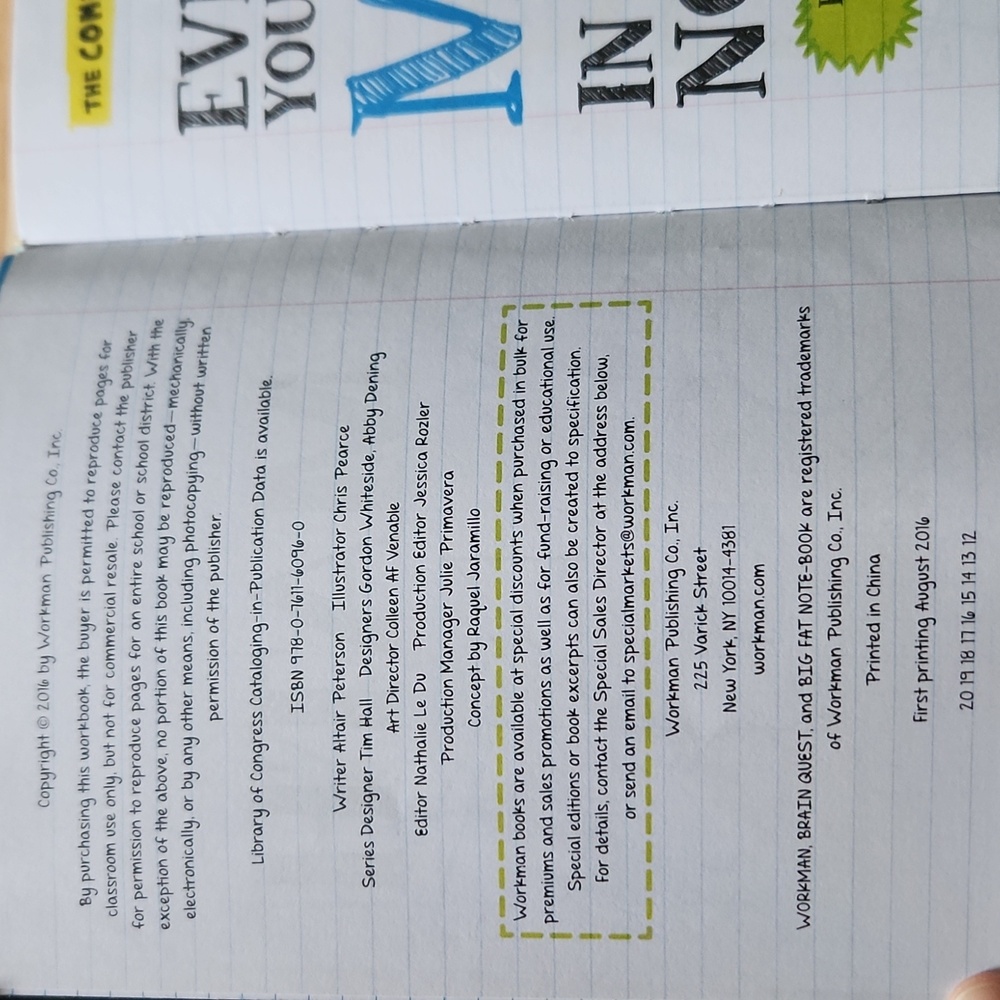 Middle School BIG FAT Notebook For Math Study Guide - Picture 3 of 3